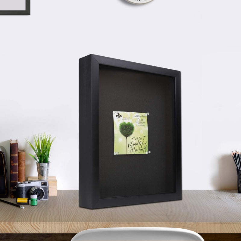 Lawrence Frames Shadow Box Frame, 11x14,Black - Image 5
